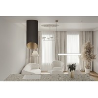 Frangia Isola Color Black Matt / Gold