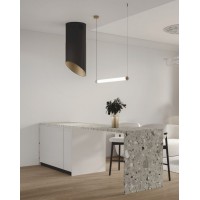 Frangia Isola Color Black Matt / Gold