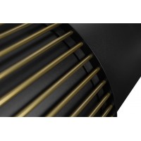 Gabbia N2 Black Matt/Gold